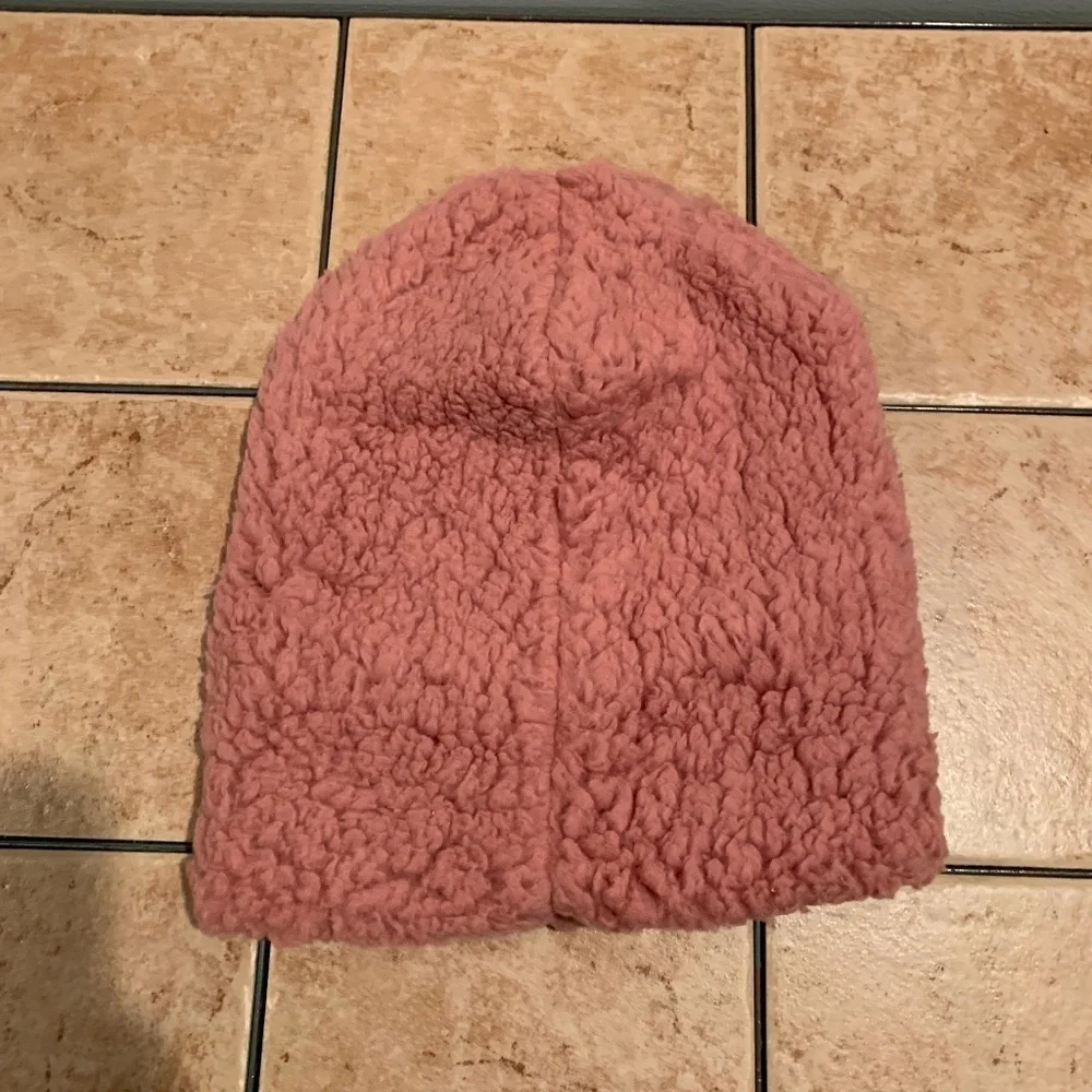 Tucker + Tate Girls Fleece Beanie in Pink One Size NWT